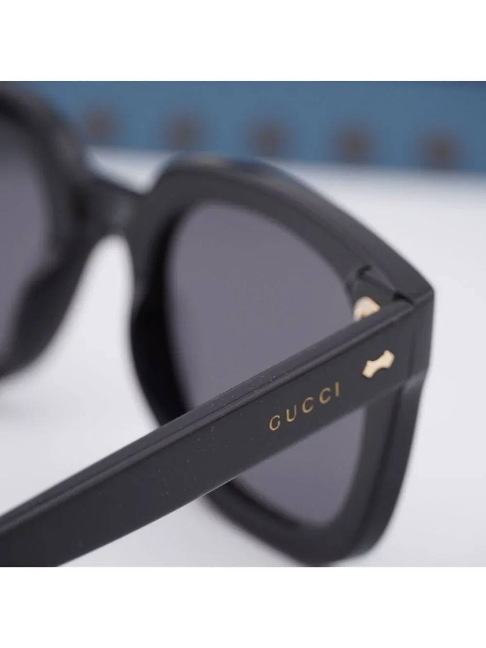 Gucci GG0912S 005 Square Sunglasses - Black / Grey